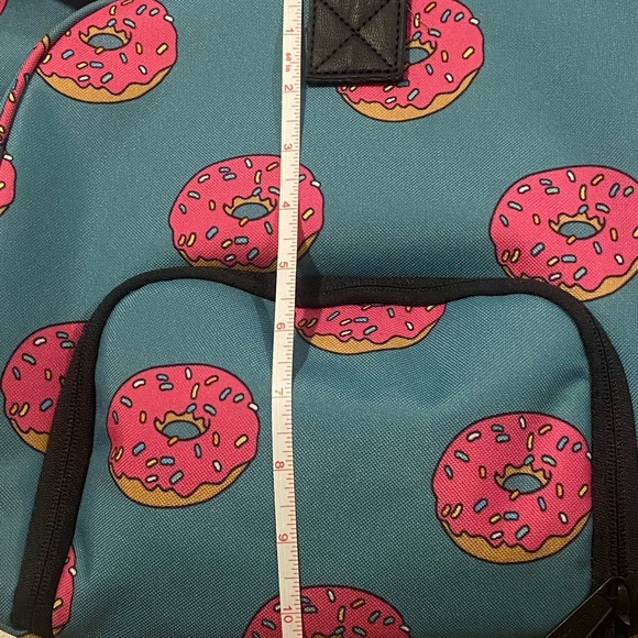 NEW Herschel Supply Co x The Simpsons Novel Homer Bart Simpson Donut Duffel Bag - Picture 5 of 15